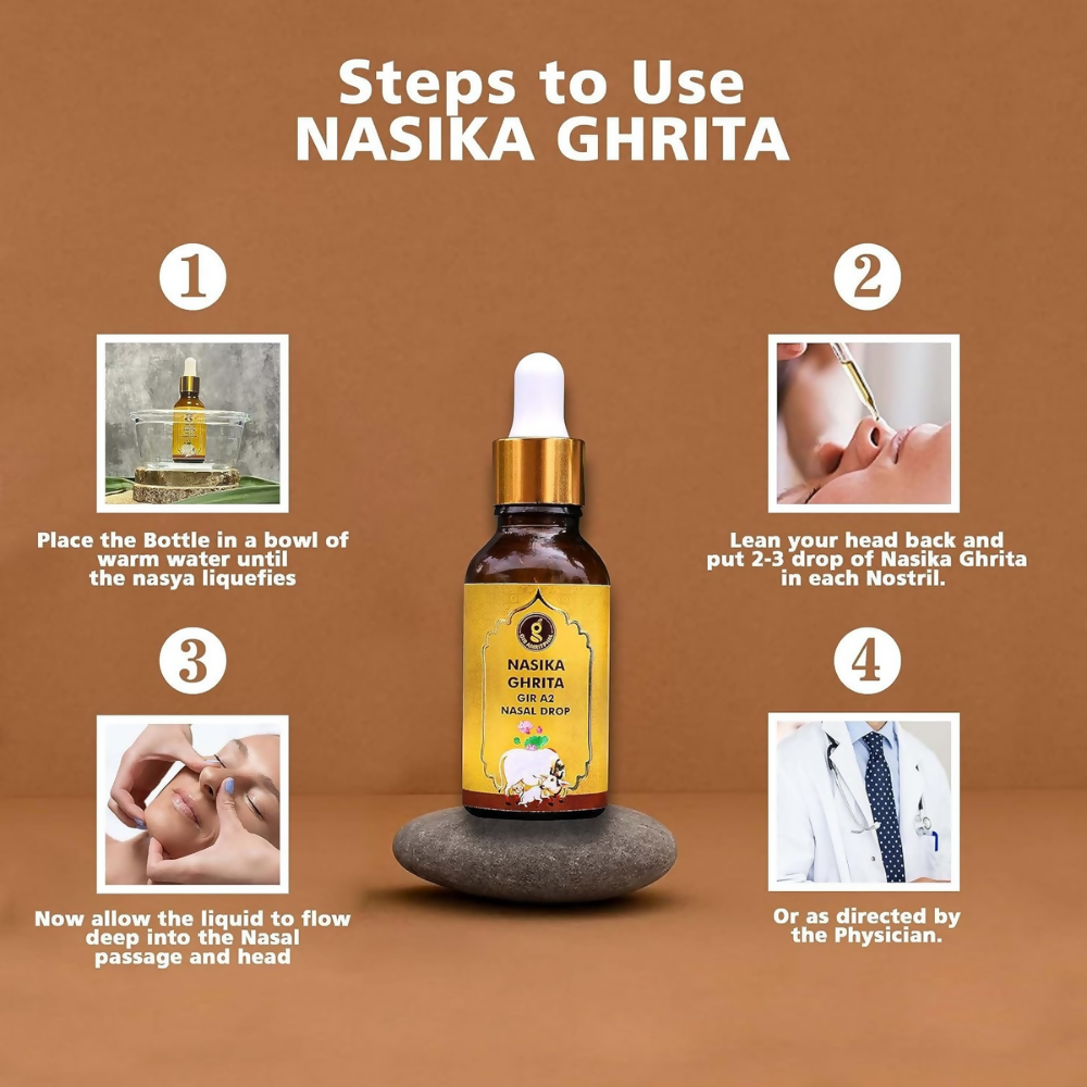 Giramritphal Organic and Ayurvedic A2 Nasal Drops - Distacart