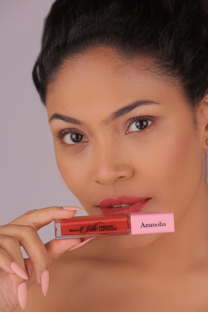 Ammoha Cosmetics Long-Lasting, Matte-Finished Cocoa Craze Color Liquid Lipstick - Distacart