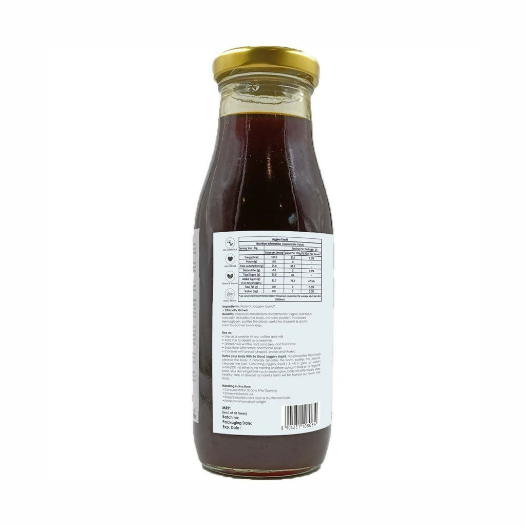 Gir So Good Natural Liquid Jaggery - Distacart