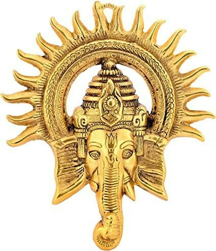 Smizzy Metal Ganesha Idol - Distacart