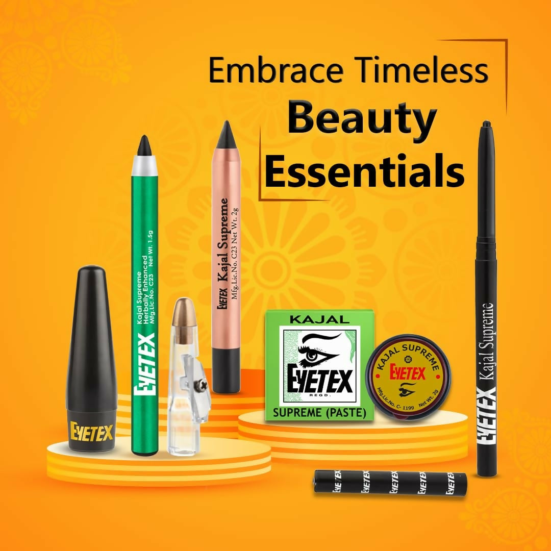 Eyetex Kajal Supreme Paste, Black - Dista