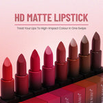 Thumbnail for Swiss Beauty HD Matte Lipstick , High Coverage , Lightweight - 01 Siren In Scarlet - Distacart