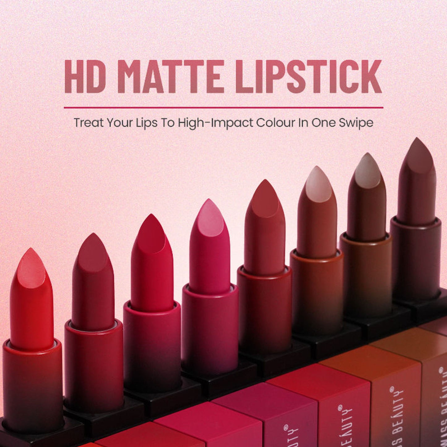 Swiss Beauty HD Matte Lipstick , High Coverage , Lightweight - 11 Chocolava - Distacart