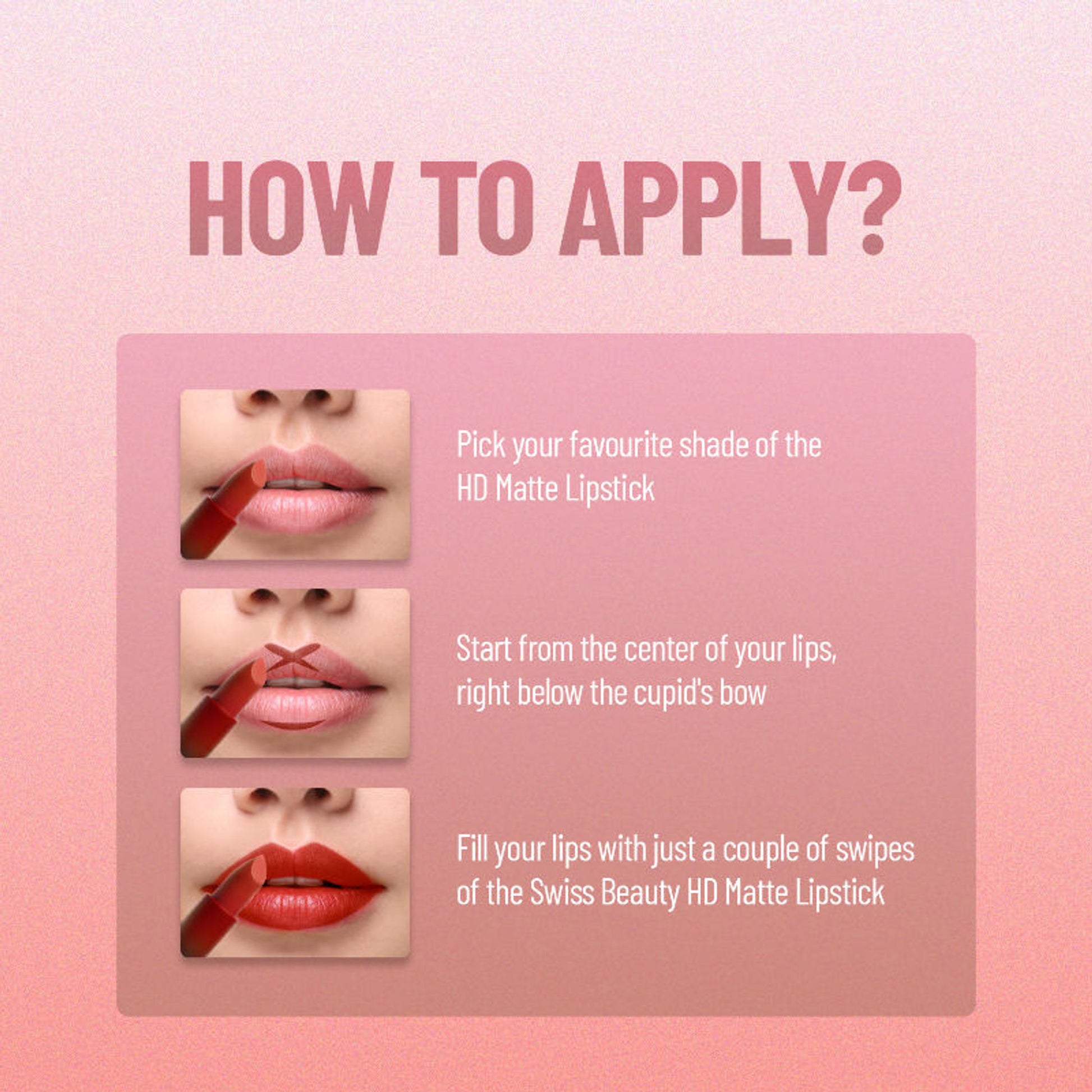Swiss Beauty HD Matte Lipstick , High Coverage , Lightweight - 18 Coffee - Distacart