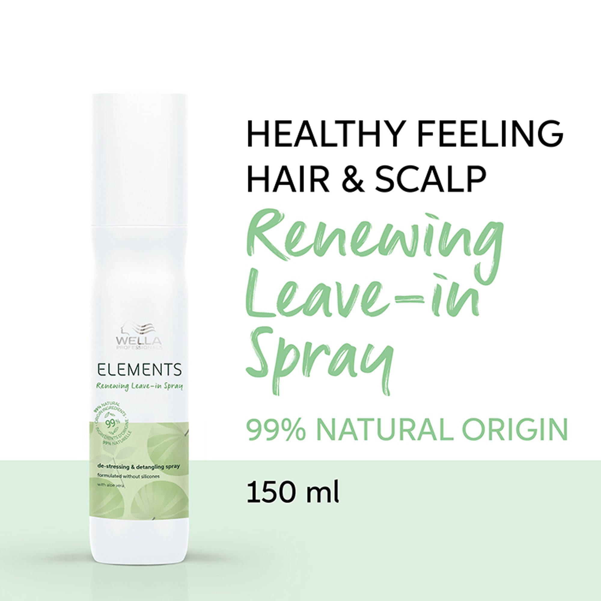 Wella Professionals Elements Renewing Leave-in Spray-for All Hair Types, Normal To Oily Scalp - Distacart