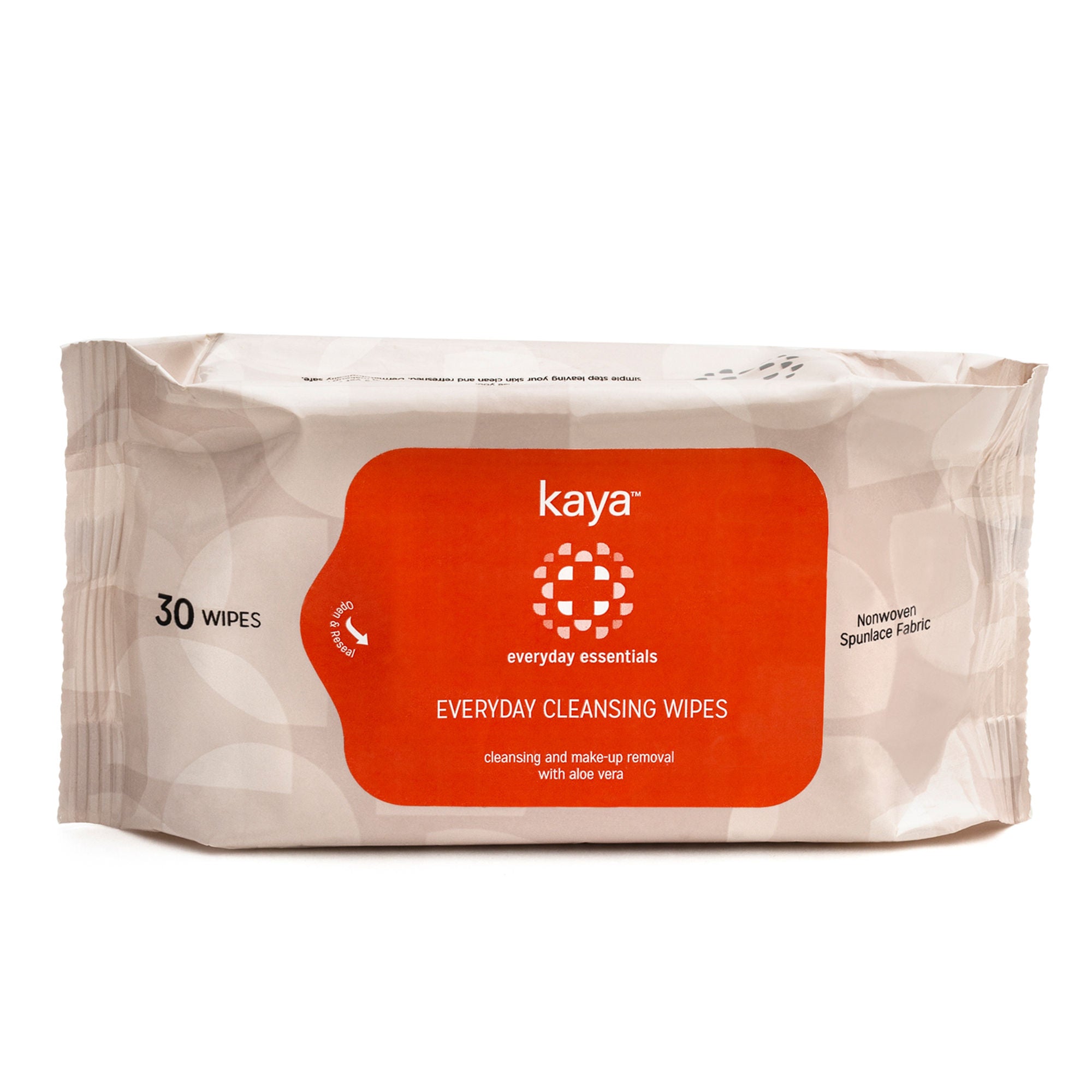 Kaya Everyday Cleansing Wipes - Everyday Essentials (30 Pieces)