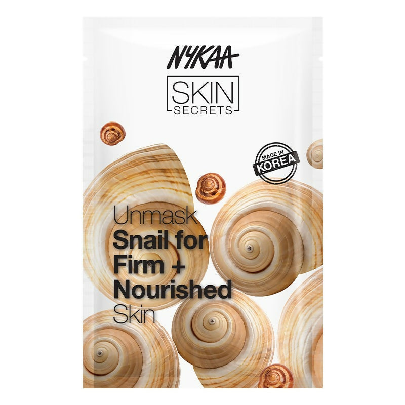 Nykaa Skin Secrets Exotic Indulgence Snail Sheet Mask For Firm & Nourished Skin - Distacart