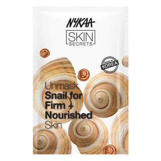 Nykaa Skin Secrets Exotic Indulgence Snail Sheet Mask For Firm & Nourished Skin - Distacart