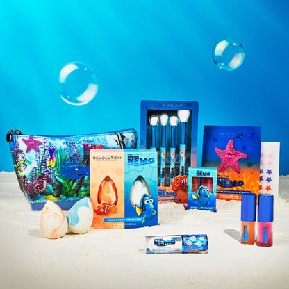 Makeup Revolution Disney Pixar鈥檚 Finding Nemo X Revolution Nemo Clear Lip Gloss - Distacart