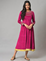 Thumbnail for AURELIA Embellished Fit & Flare Midi Dress