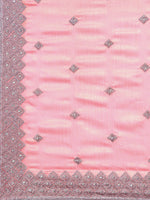 Thumbnail for kasee Ethnic Motifs Zari Pure Chiffon Saree - Distacart