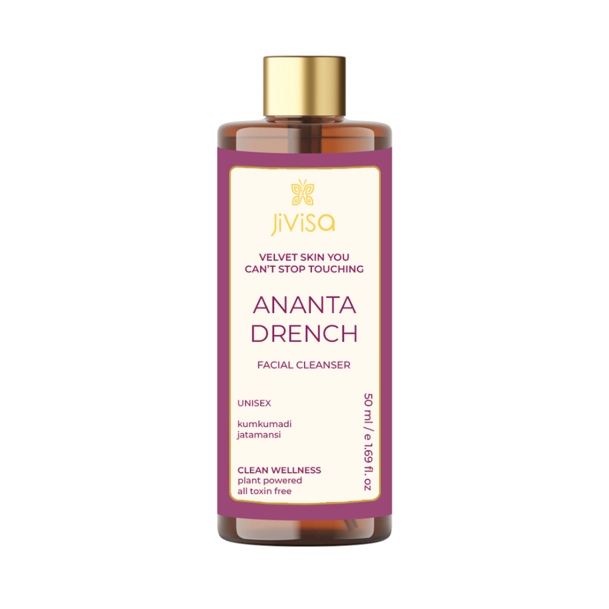 JiViSa Velvet Skin Ananta Facial Cleanser - 50ml