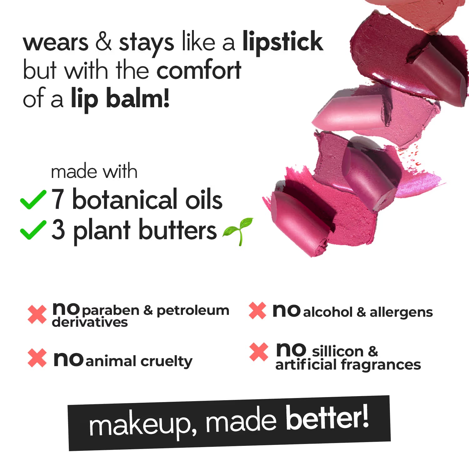 Ruby's Organics Lipstick - Rhubarb