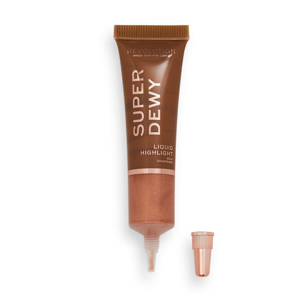 Makeup Revolution Superdewy Liquid Highlighter - Gold Champagne