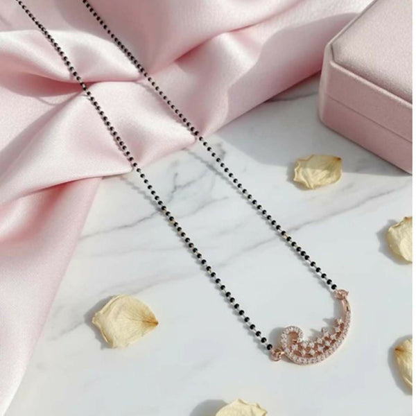 Joban Fashion Women White Ad Mangalsutra - Distacart