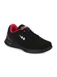 Thumbnail for Campus Women Black Mesh Running Shoes