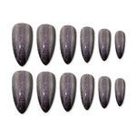Thumbnail for shills professional reusable press on nails log almond spn693