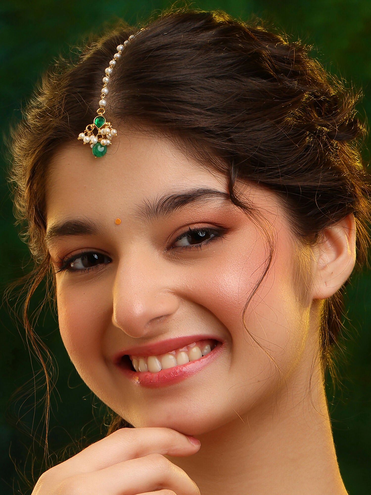 Ruby Raang Lime Blossom Mathapatti