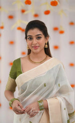 Thumbnail for Preksha Creation Mehendi Designer Banarasi Soft Silk Women Saree