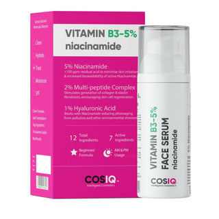 Cos-IQ Niacinamide Vitamin B3-5% Face Serum for Ultra Sensitive Skin - Distacart