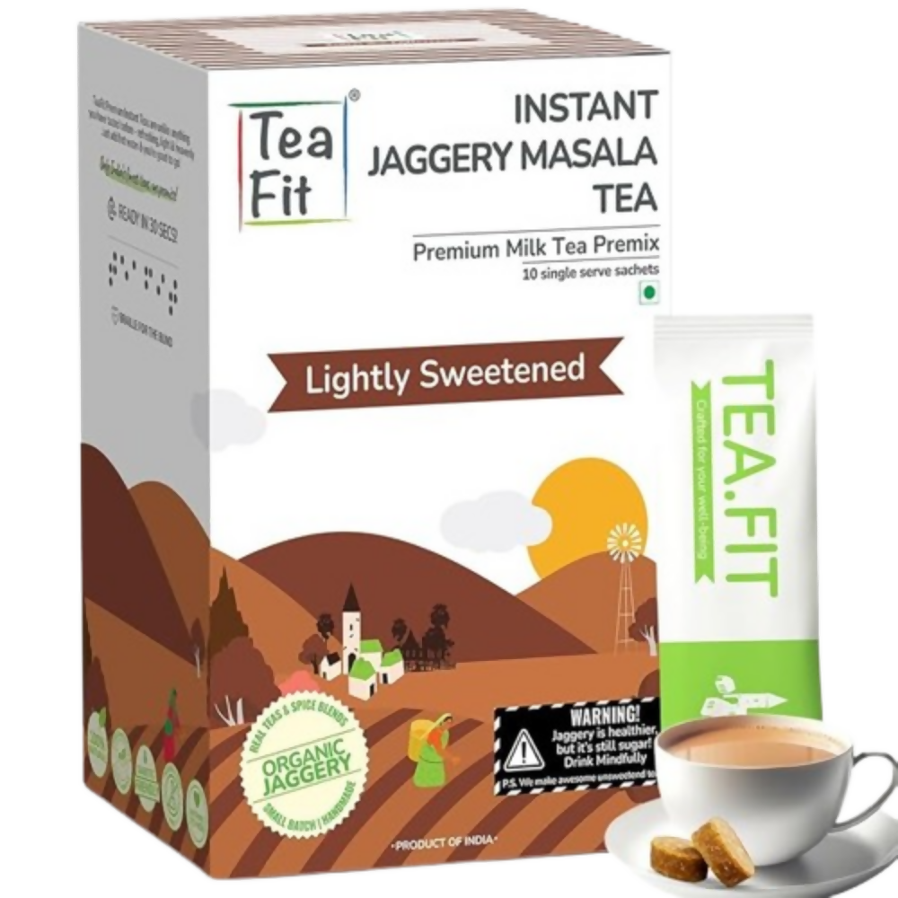 TeaFit Instant Jaggery Masala Tea Premix - Distacart