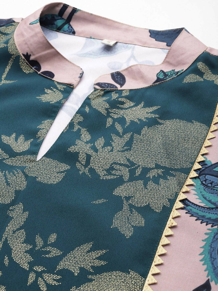 Ahalyaa Women's Traditional Wear Co-ods - Tan - Distacart