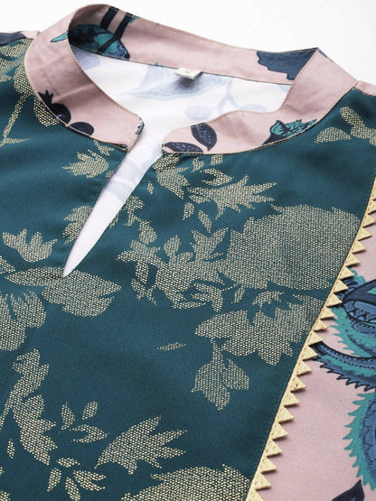 Ahalyaa Women's Traditional Wear Co-ods - Tan - Distacart