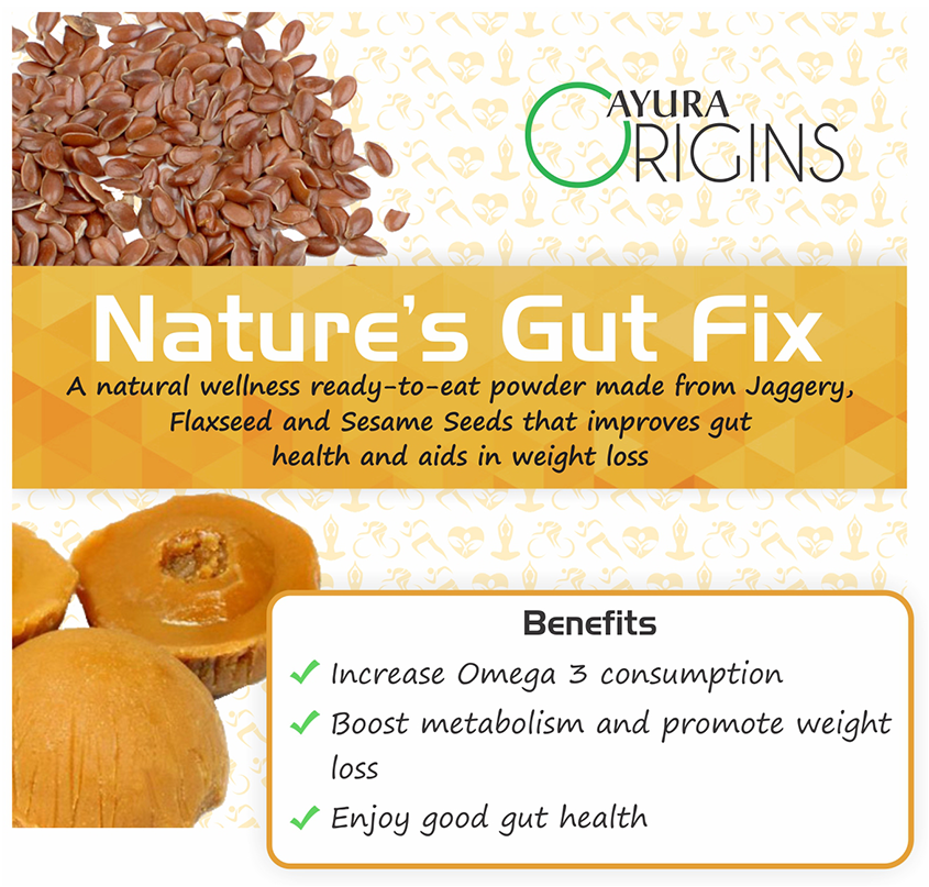 Ayura Origins Nature's Gut Fix Powder - Distacart