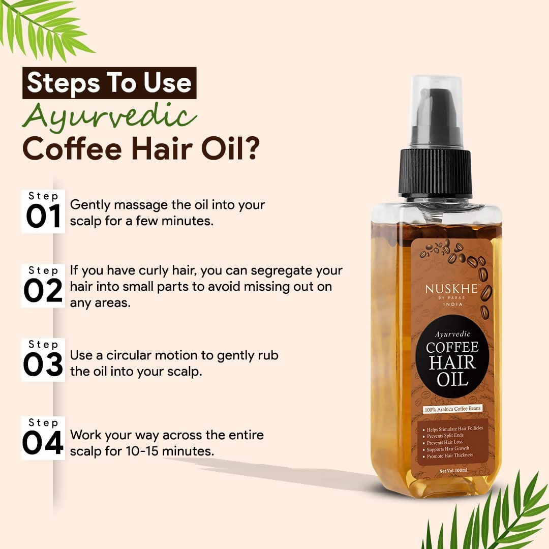 Nuskhe By Paras Ayurvedic Coffee Hair Oil - Distacart