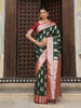 Shree Shyam Fashion Green Silk Saree - Distacart