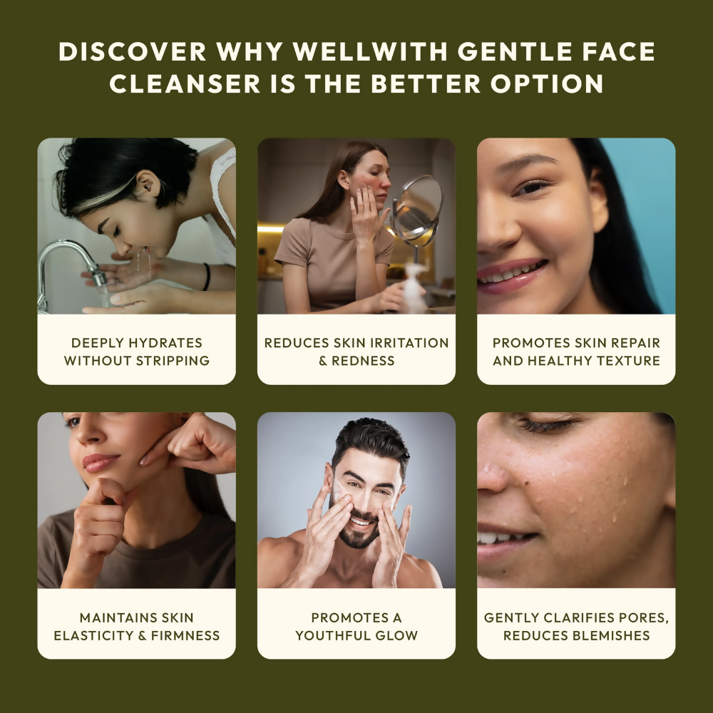 Wellwith Gentle Face Cleanser - Distacart