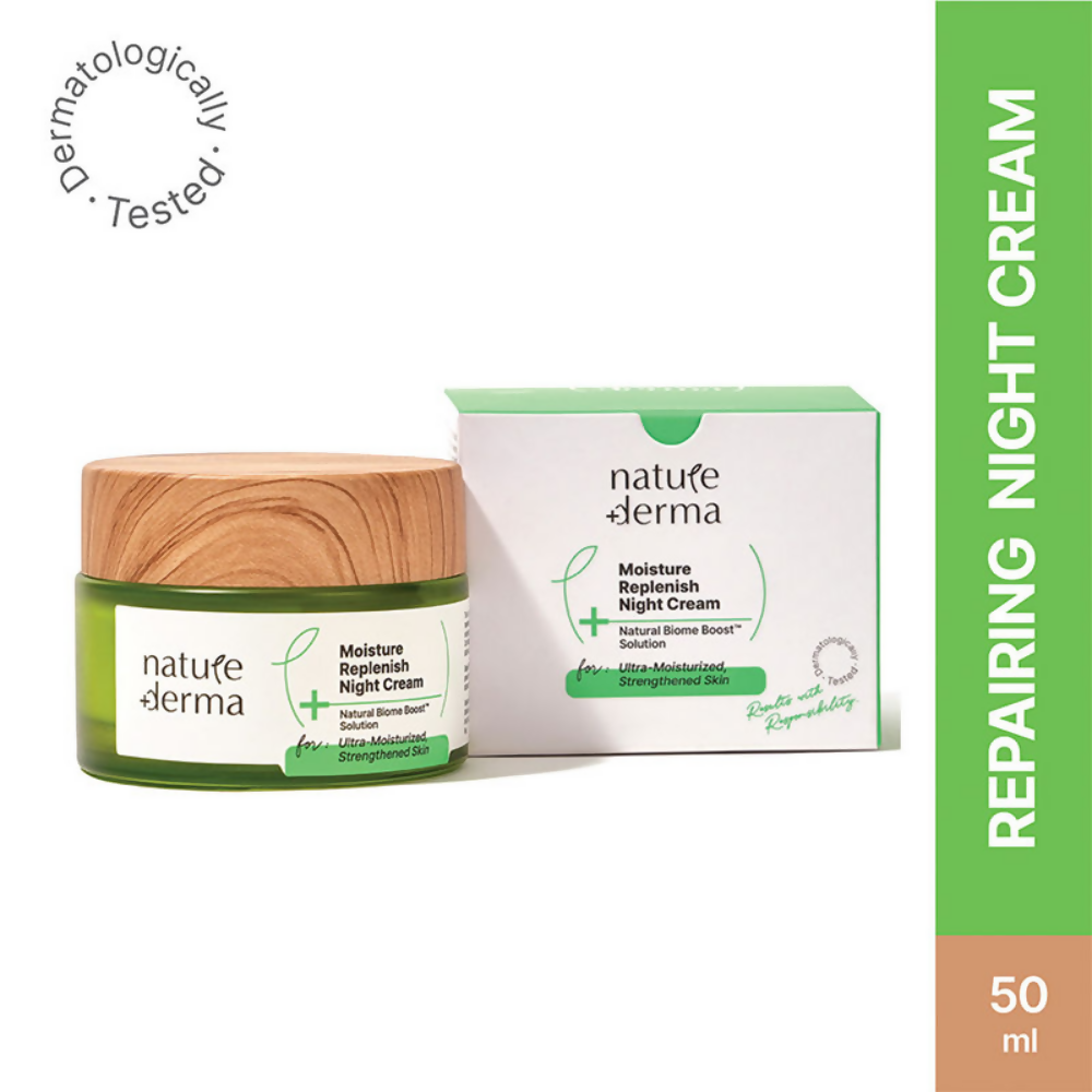 Nature Derma Moisture Replenish Night Cream - Distacart