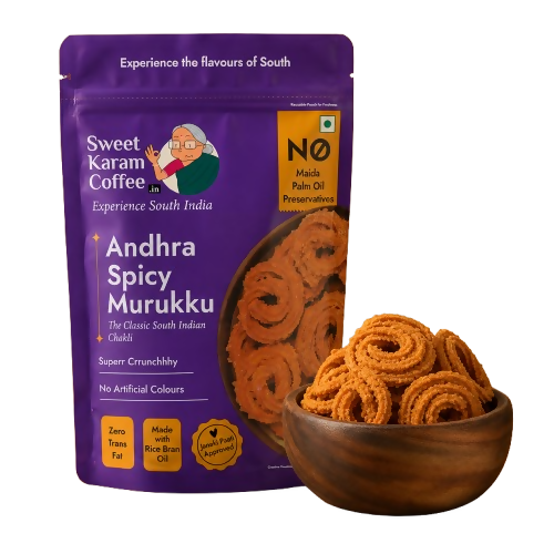 Sweet Karam Coffee Andhra Spicy Murukku - Dista