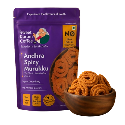 Sweet Karam Coffee Andhra Spicy Murukku - Dista
