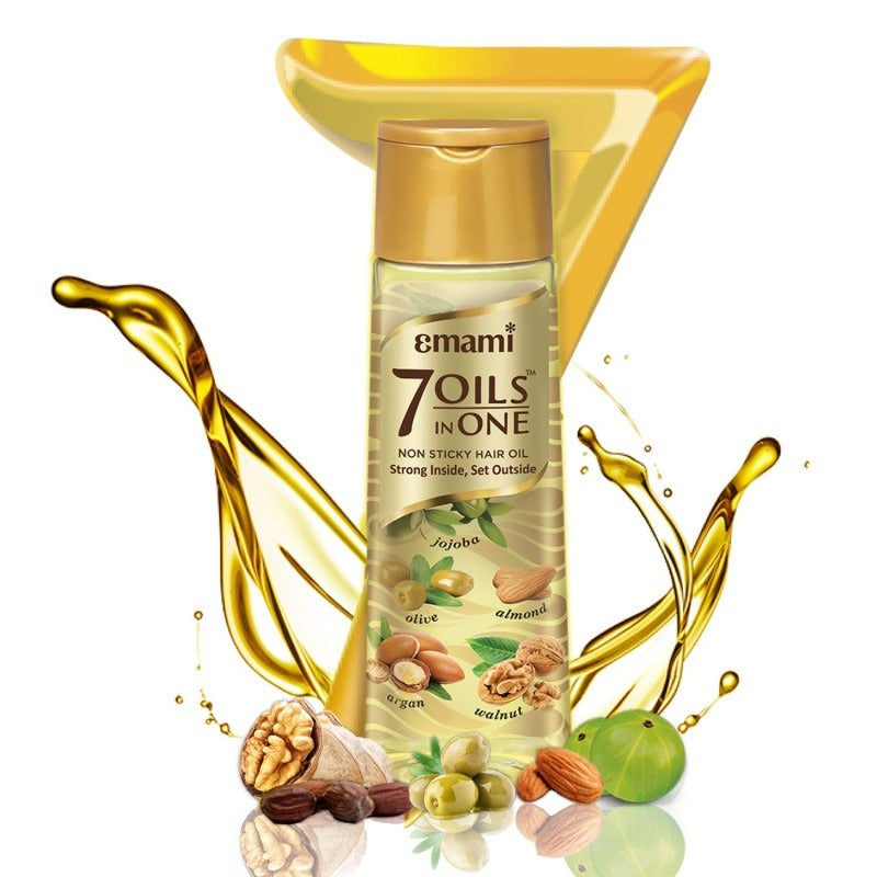 Emami 7 Oils in One Damage Control Hair Oil - Distacart