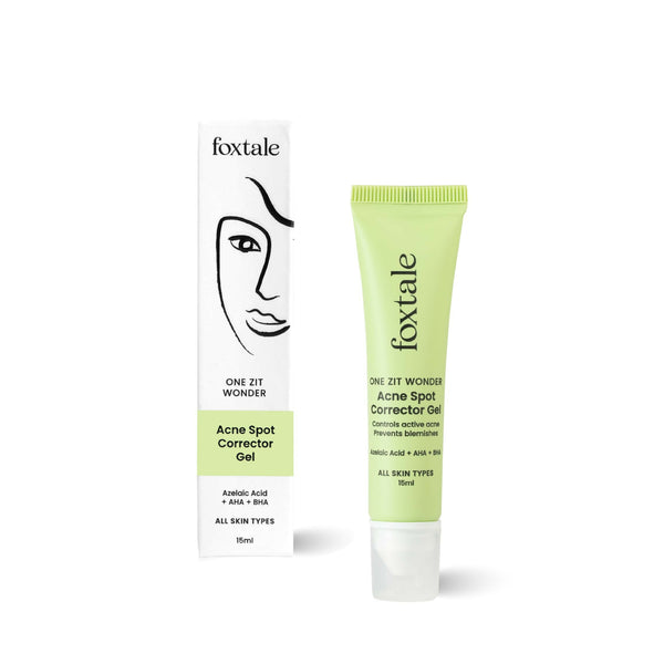 Foxtale Acne Spot Corrector Gel - Reduces Pimples Overnight and Prevents Acne Scars - Distacart