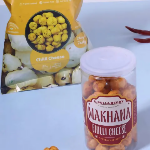 Pulla Reddy Chilli Cheese Makhana