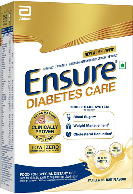 Ensure Diabetes Care Powder Vanilla Flavour - Sugar Free Health Drink
