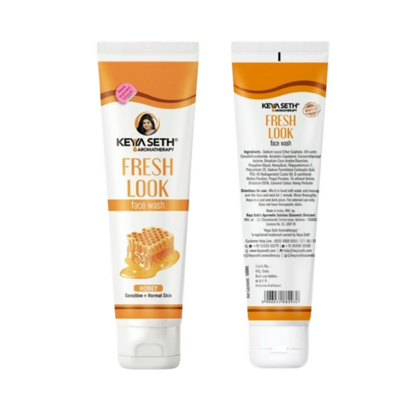 Keya Seth Aromatherapy Natural Honey Fresh Look Face Wash - Distacart