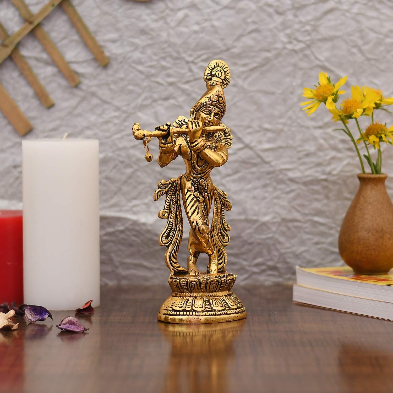 Collectible India Lord Krishna Idol Statue Krishna Idols - Distacart