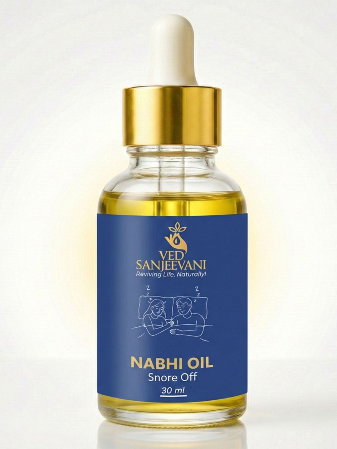 Ved Sanjeevani Snore Off Nabhi Oil - Dista