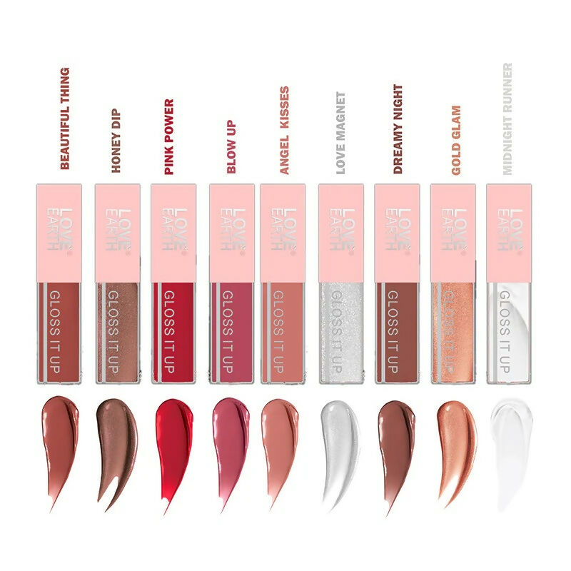 Love Earth Liquid Lip Gloss - Nudes - Distacart
