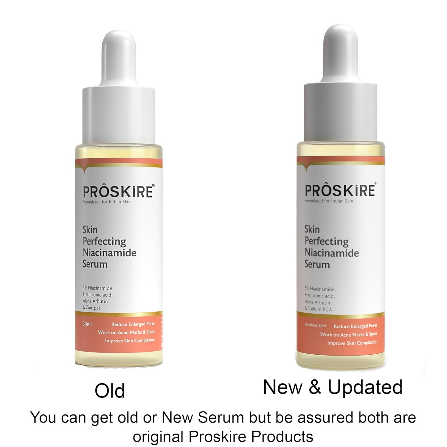Proskire 5% Niacinamide Face Serum For Acne Marks & Enlarged Pores Alpha Arbutin - Distacart