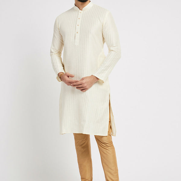 Ethnic India Beige Churidar for Men - Distacart