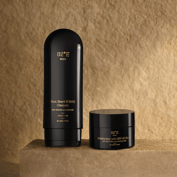 82°E Man By Deepika Padukone The Two-Step Routine Woody Oud Combo - Distacart