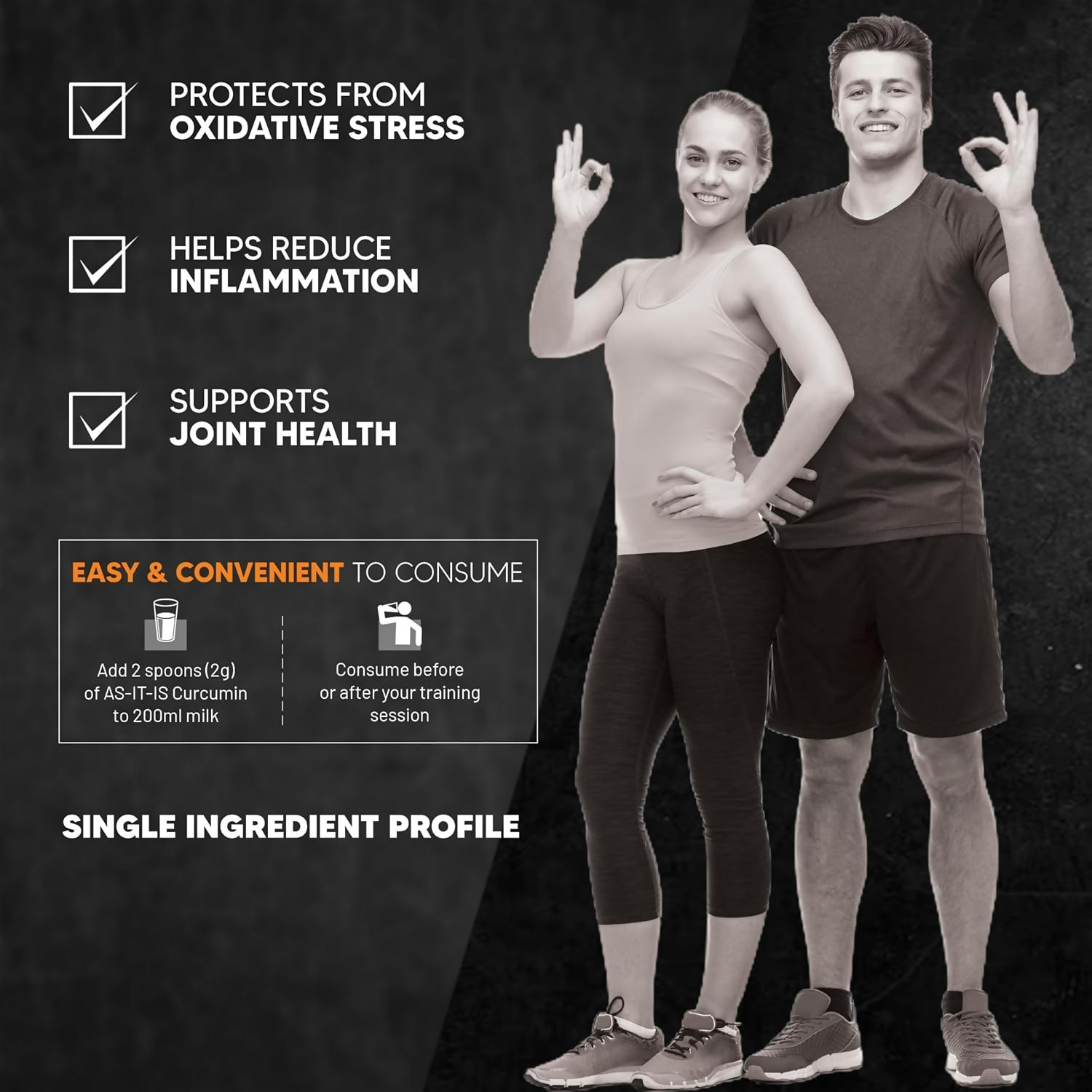 AS-IT-IS Nutrition Curcumin (Turmeric Extract) Powder