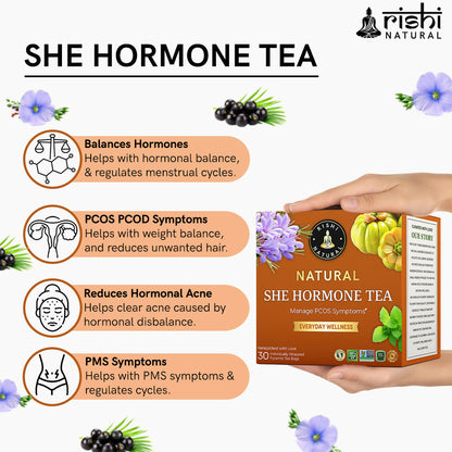 Copy of SHE HORMONE TEA BENEFITS IMAGE