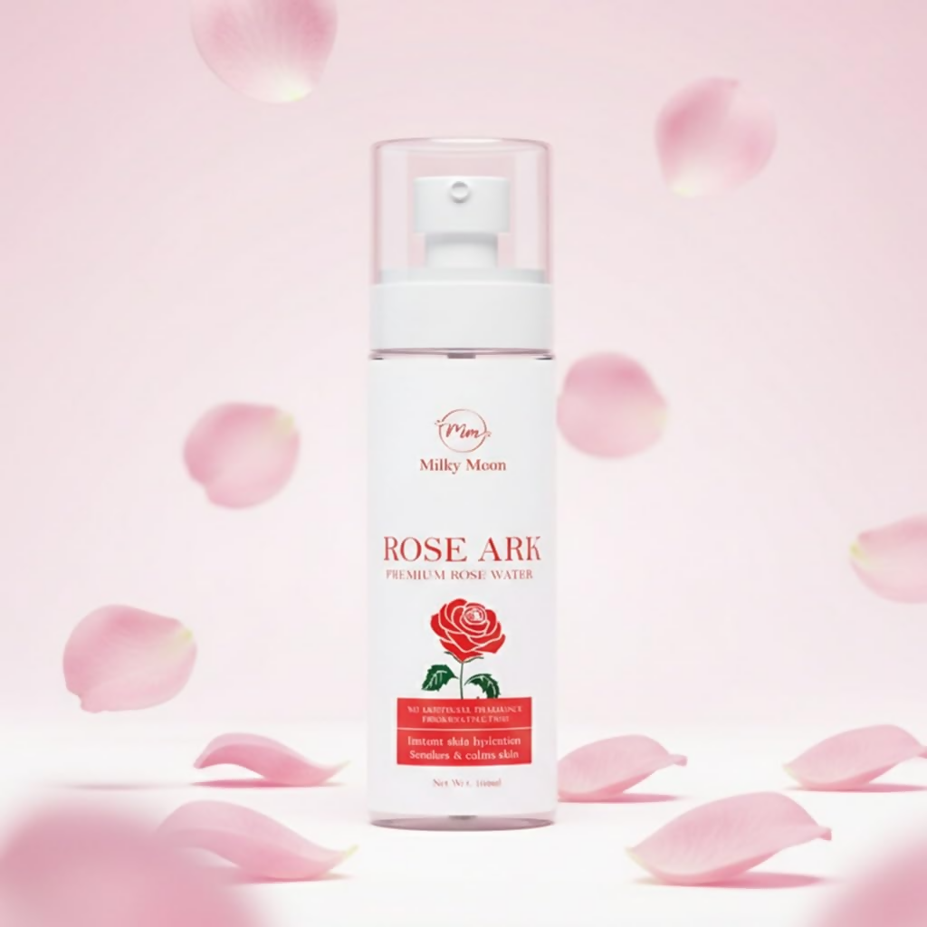 Milky Moon Rose Ark Premium Rose Water/Face Toner - Dista