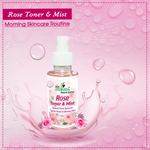 Thumbnail for VedicAyurveda Rose Toner & Mist Steam Distilled Rose Water - Dista