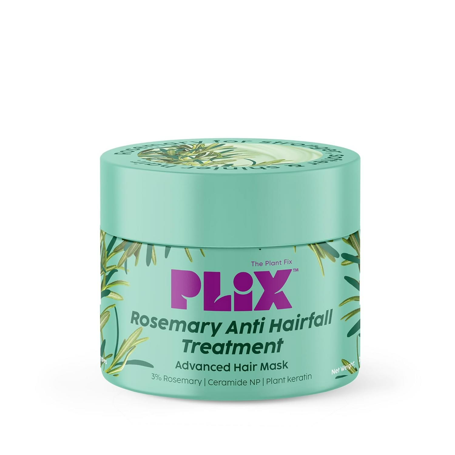 PLIX The Plant Fix Rosemary Anti-Hair Fall Treatment Advanced Hair Mask With 3% Rosemary Extract - Distacart